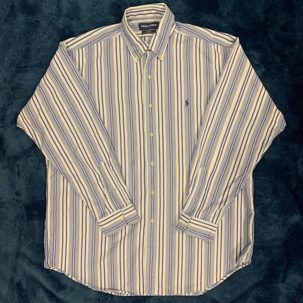 Ralph Lauren Golf Button Down Shirt Size Large